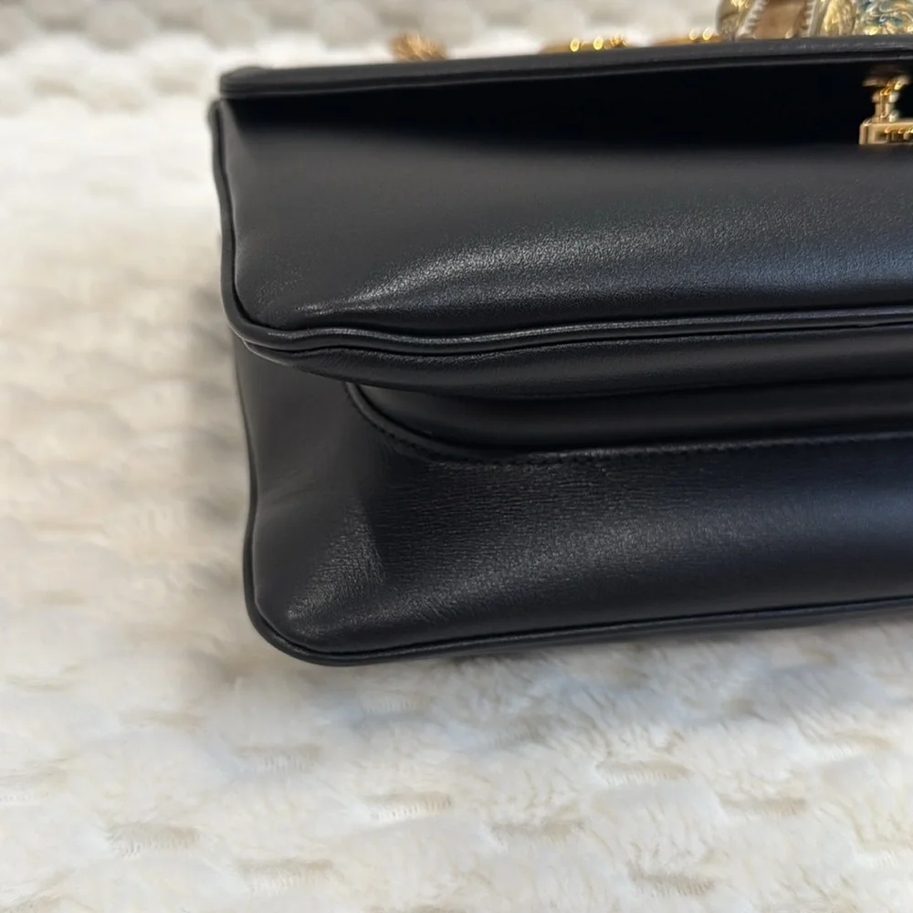 Gucci Leather Rajah Chain Shoulder Handbag-537241-Authentic-NWT - Picture 3 of 16